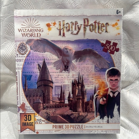 🔴3/$25🔴Harry Potter Wizarding World Prime 3D Puzzle 500 Pieces - Picture 1 of 6